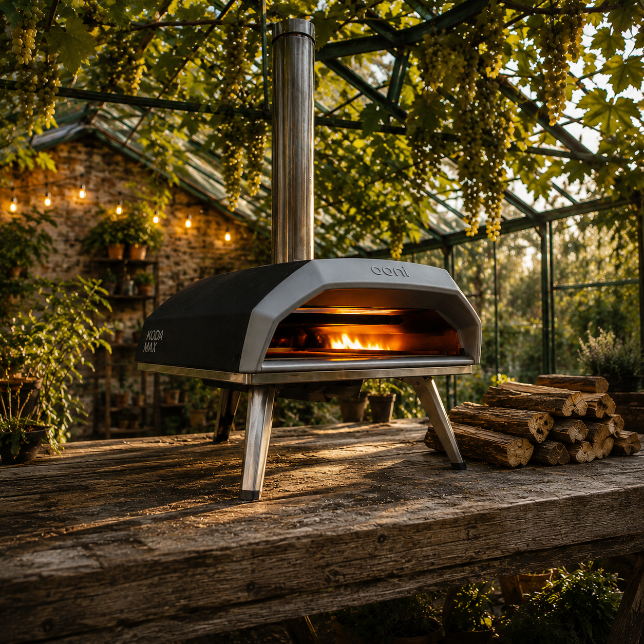 Pizzaugnen glöder inför dropet